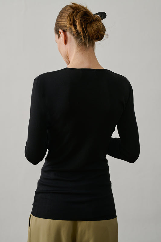 Pic à cheveux Sophia - Noir - Bois - Femme