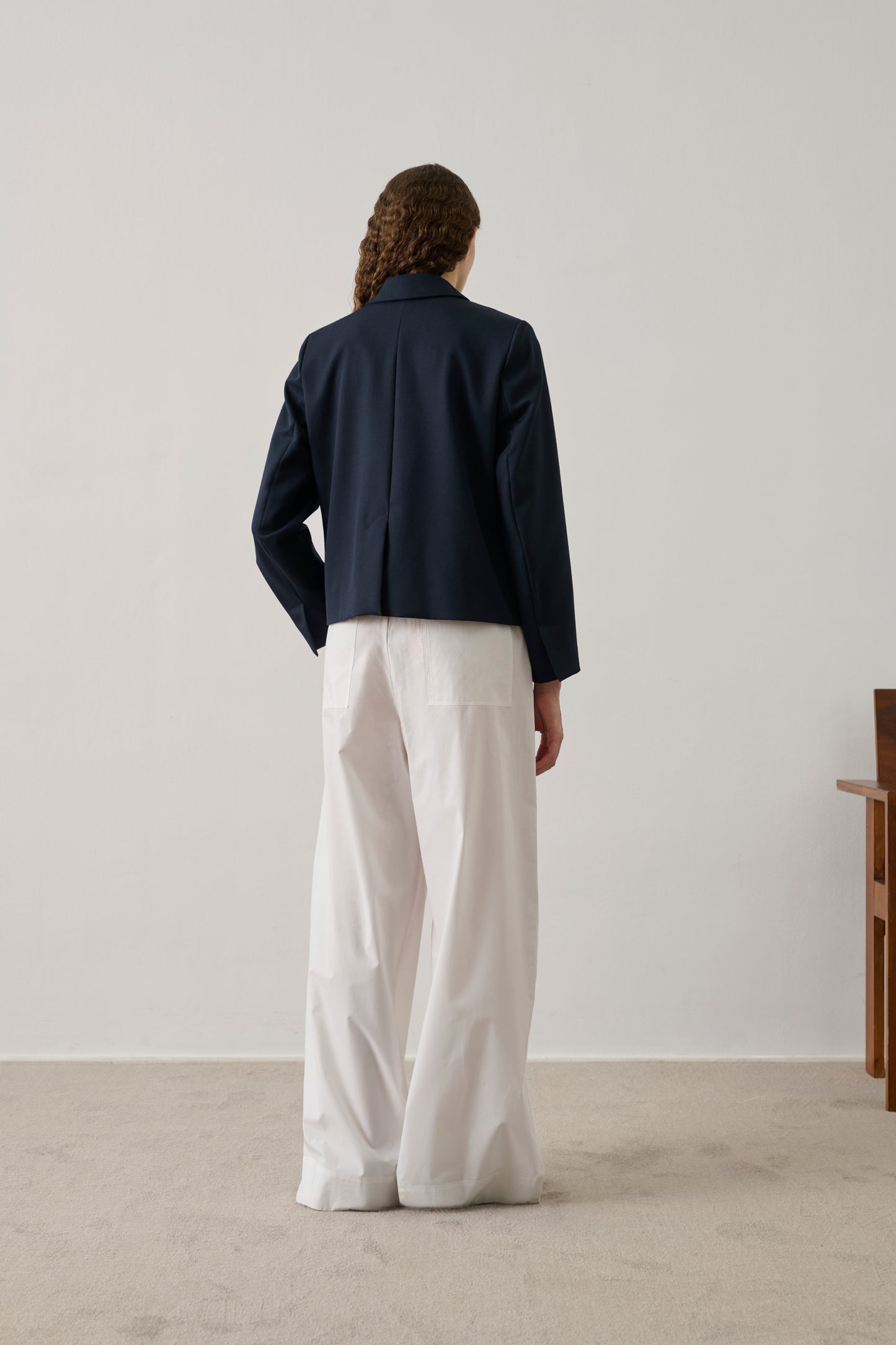 Veste Hespera - Navy - Laine - Femme