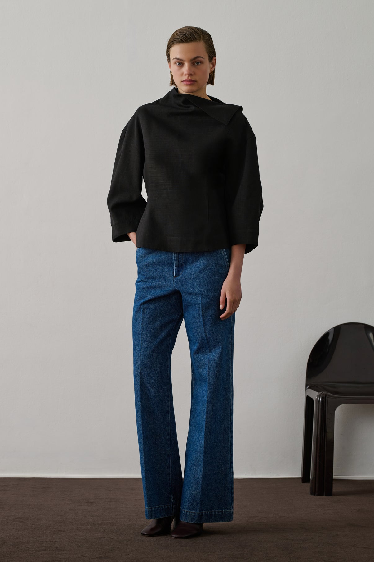 Jean California - Denim Bleu Delave - Coton - Femme vue 5